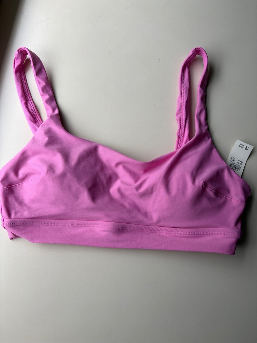 aerie Pink Bralette Swim Top